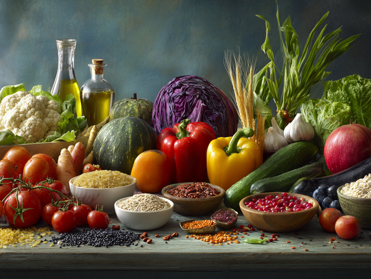 Familia cocinando juntos en una cocina luminosa y organizada